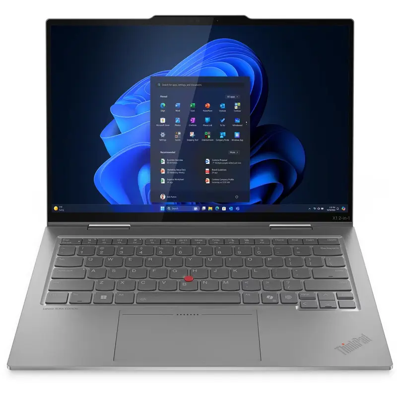 Laptop-uri Business - LENOVO ThinkPad X1 2-in-1 G10 Intel Core Ultra 7 265U 14inch 2.8K Touch 64GB 2TB SSD M.2 PCIe Windows 11 Pro
