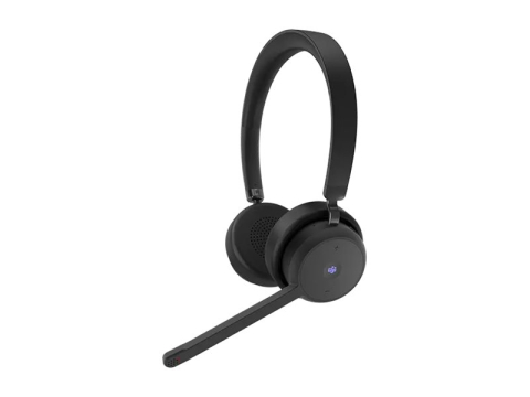 Lenovo - Căști - supraauriculare - Bluetooth - fără fir - USB-A prin adaptor Bluetooth - negre - Certificate pentru Microsoft Teams [2]
