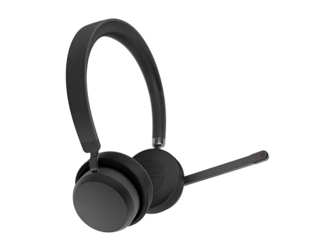 Lenovo - Căști - supraauriculare - Bluetooth - fără fir - USB-A prin adaptor Bluetooth - negre - Certificate pentru Microsoft Teams [4]