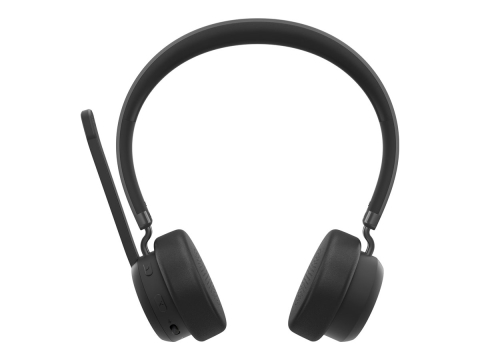 Lenovo - Căști - supraauriculare - Bluetooth - fără fir - USB-A prin adaptor Bluetooth - negre - Certificate pentru Microsoft Teams [5]