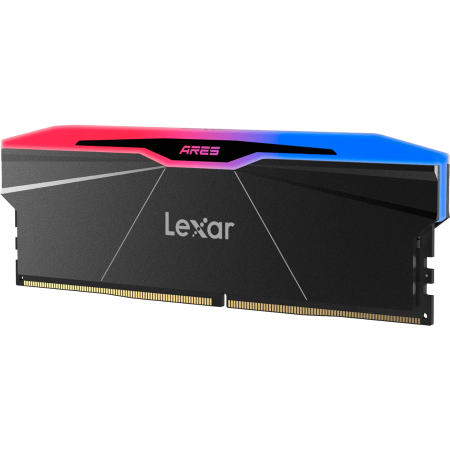 Lexar Ares DDR5 6000 CL28 1.35V Memory with heatsink and RGB lighting,Dual pack, Black Color [2]