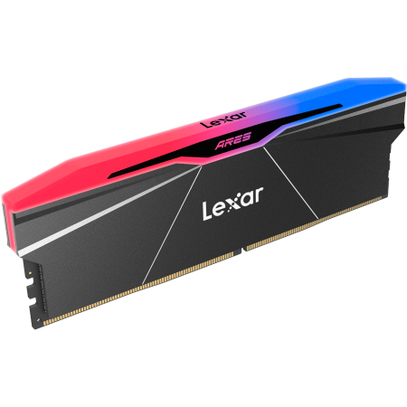 Lexar Ares DDR5 6000 CL28 1.35V Memory with heatsink and RGB lighting,Dual pack, Black Color [1]