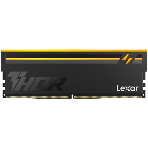 Memorii - Lexar THOR 2.0 16GB DDR5 6000 CL36 1.3V Memory with heatsink and RGB lighting, Black Color, Single pack