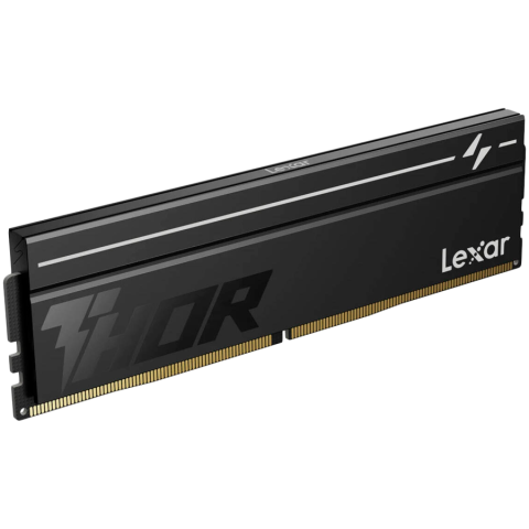 Lexar THOR 2.0 8GB DDR5 6000 CL38 1.3V Memory with heatsink, Single pack, Black Color [1]