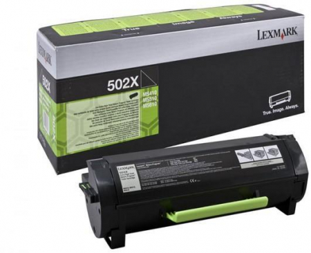 Cartus Toner - Cartus toner Lexmark Black Reconditioned cap. extra 50F2X0R