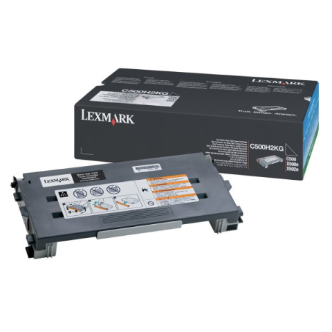 Cartus Toner - Lexmark C500H2KG Cartus toner negru, ORIGINAL, High Capacity, 5000 pag