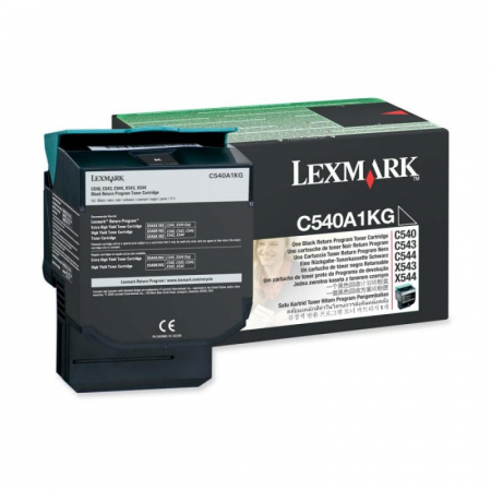 Lexmark - Cartus toner Lexmark Black Return Program C540A1KG