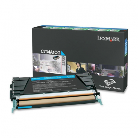Lexmark - Cartus toner Lexmark Cyan Return Program C734A1CG