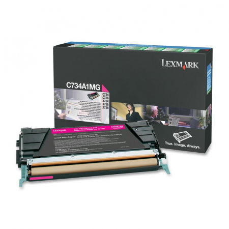 Lexmark - Cartus toner Lexmark Magenta Return Program C734A1MG