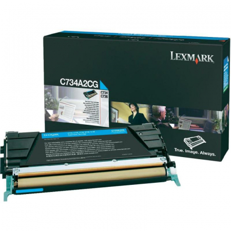 Cartuse & Tonere - Cartus toner Lexmark Cyan C734A2CG