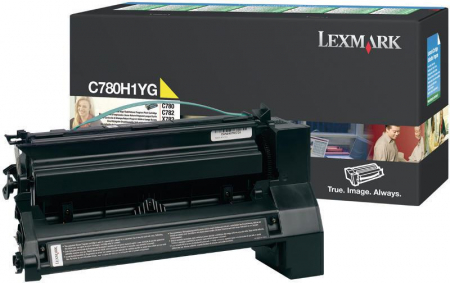 Îmi cunosc consumabilul - Cartus toner Lexmark C780H1YG (C780, C782, X782), Galben (Yellow), original, 10.000 pagini