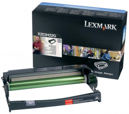 Unitate Cilindru - Cartus toner Lexmark X203H22G, Negru (Black), original, 25.000 pagini