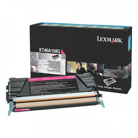 Cartuse & Tonere - Cartus toner Lexmark Magenta Return Program X746A1MG