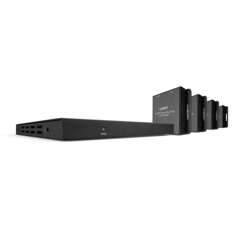 NOD_products_tech - Lindy 50m Cat.6 4 Port HDMI & IR Extende