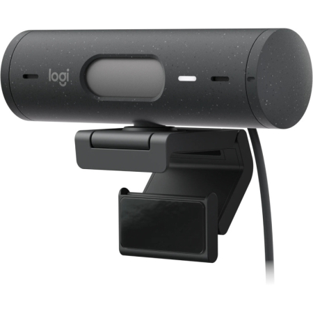 Webcam Logitech BRIO 500 Full HD 1080p, USB-C, microfon integrat, auto light correction [2]