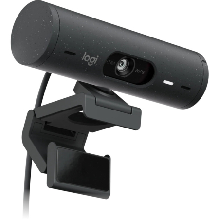 Webcam Logitech BRIO 500 Full HD 1080p, USB-C, microfon integrat, auto light correction [3]