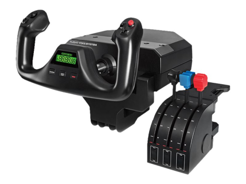 LOGITECH Flight Yoke System Yoke and throttle wired for PC [2]