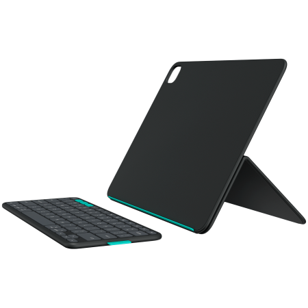 LOGITECH FLIP FOLIO - GRAPHITE - US - BT - INTNL-935OLD948 - IPAD PRO&AIR 13 INCH,PIZZA BOX [1]