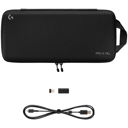 LOGITECH G PRO X TKL LIGHTSPEED Gaming Keyboard - BLACK - US INT'L - 2.4GHZ/BT - EMEA28i-935 - CLICKY [4]