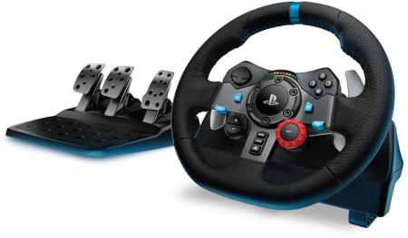 Gaming - LOGITECH G29 Driving Force Wheel and pedals set wired for Sony PlayStation 3 Sony PlayStation 4