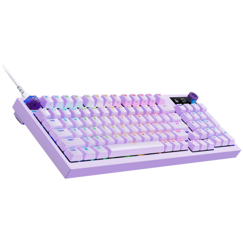 LOGITECH G316 X 98 Wired Gaming Keyboard - LILAC - US INT'L - USB - EMEA28i - 935 - TACTILE [2]