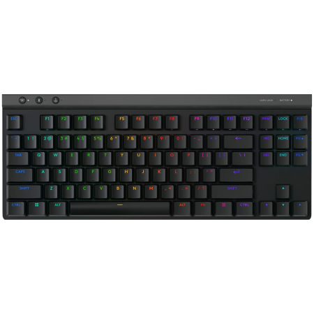 Jocuri si multimedia - LOGITECH G515 TKL Gaming Keyboard - BLACK - US INT'L - 2.4GHZ/BT - EMEA28i-935 - TACTILE