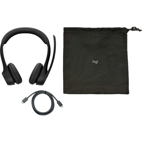 LOGITECH HEADSET - Zone 305 - MIDNIGHT BLACK - 2.4GHZ/BT - EMEA28-935 - BT DIRECT [5]