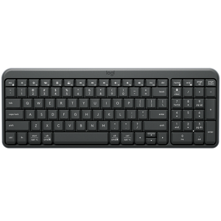 Periferice & Accesorii - LOGITECH K250 - GRAPHITE - US INT'L - 2.4GHZ/BT - INTNL-973