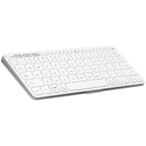LOGITECH Keyboard LOGITECH Keys-To-Go 2, Portable, 18mm-pitch key, 1mm-travel scissor keys, Pale Grey for iPad, 8-pk [1]
