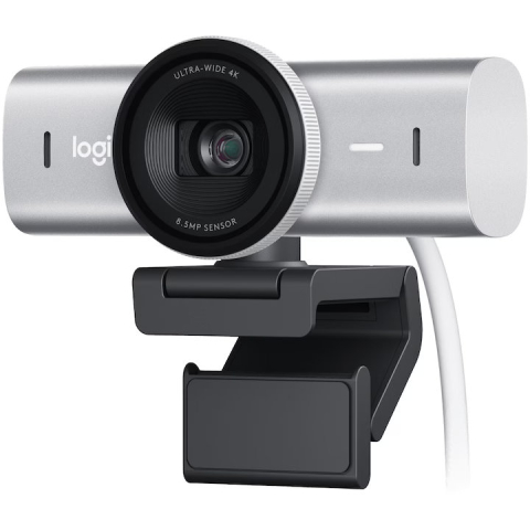 Web-cam-uri si sisteme videoconferinta - Webcam 4K streaming Logitech Master Series MX Brio Gri (960-001554) - LOGITECH
