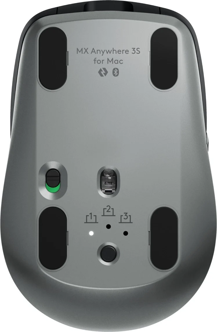 Mouse wireless Logitech MX Anywhere 3S for Mac Space Grey (910-006947) - LOGITECH [6]
