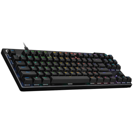 LOGITECH PRO X TKL RAPID Gaming Keyboard - BLACK - US INT'L - USB - EMEA28i-935 - LINEAR [1]
