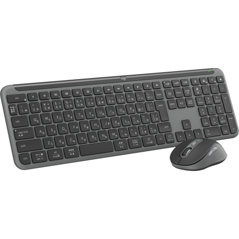 Kit tastatura si mouse wireless Logitech Signature Slim Combo MK950 for Business Grafit US Layout (920-012508) - LOGITECH [0]