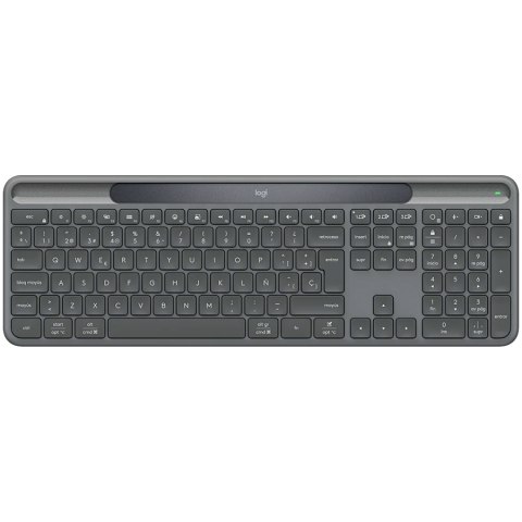 Periferice & Accesorii - LOGITECH Slim Solar+ - GRAPHITE - US INT'L - 2.4GHZ/BT - INTNL-973 - UNIV B2C