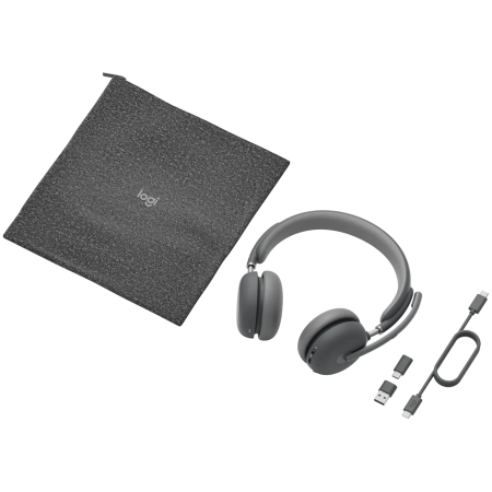 LOGITECH Zone Wireless 2 Headset Teams (native Bluetooth) - GRAPHITE,TEAMS - BT - N/A - EMEA-914 - NATIVE BT [2]