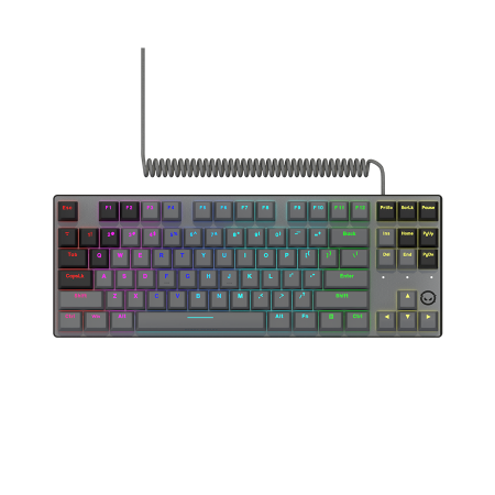 LORGAR Azar 514TKL, Wired RGB mechanical gaming keyboard, black, EN layout [1]