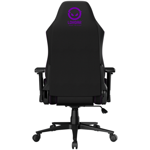 LORGAR CHA41, Ergonomic Gaming Chair Advanced, premium anti-stain fabric, Black/purple [8]