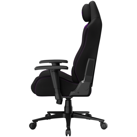 LORGAR CHA41, Ergonomic Gaming Chair Advanced, premium anti-stain fabric, Black/purple [5]