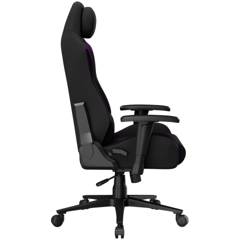 LORGAR CHA41, Ergonomic Gaming Chair Advanced, premium anti-stain fabric, Black/purple [14]