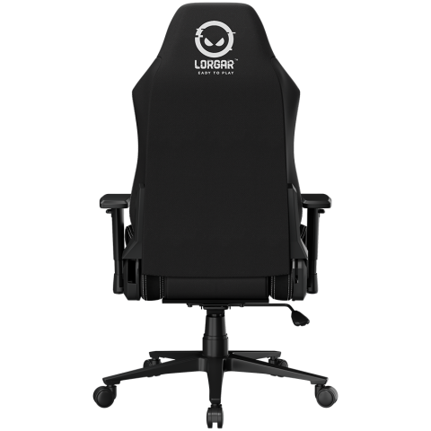 LORGAR CHA41, Ergonomic Gaming Chair Advanced, premium anti-stain fabric, Black/white [8]