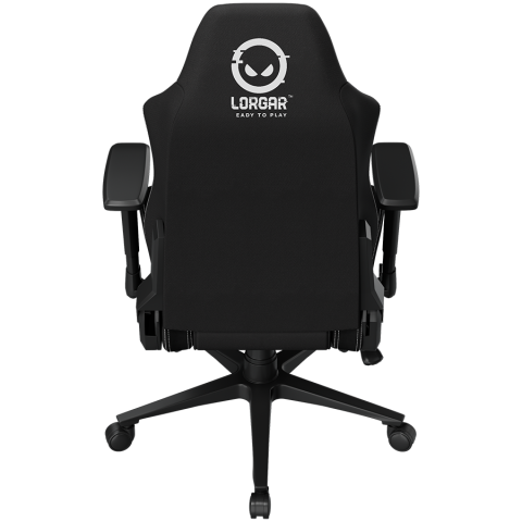 LORGAR CHA41, Ergonomic Gaming Chair Advanced, premium anti-stain fabric, Black/white [9]