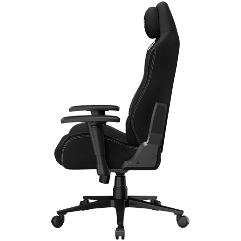 LORGAR CHA41, Ergonomic Gaming Chair Advanced, premium anti-stain fabric, Black/white [5]
