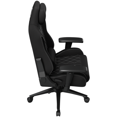 LORGAR CHA41, Ergonomic Gaming Chair Advanced, premium anti-stain fabric, Black/white [11]