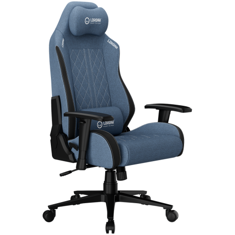 LORGAR CHA41, Ergonomic Gaming Chair Advanced, premium anti-stain fabric, Blue [12]