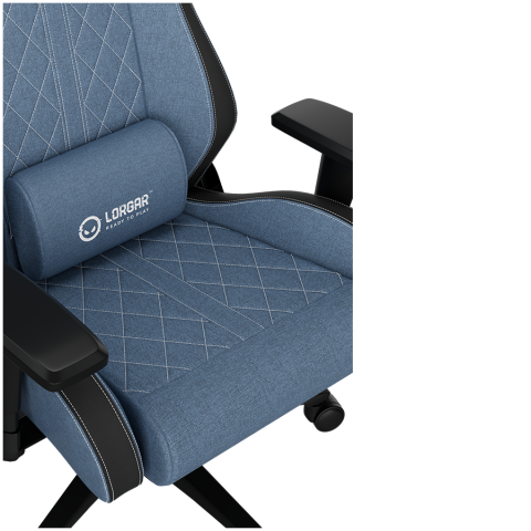LORGAR CHA41, Ergonomic Gaming Chair Advanced, premium anti-stain fabric, Blue [17]