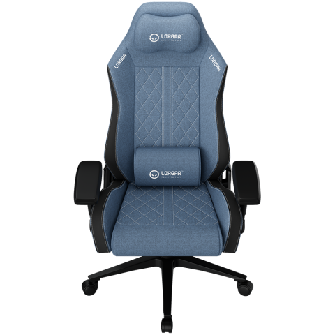 LORGAR CHA41, Ergonomic Gaming Chair Advanced, premium anti-stain fabric, Blue [1]