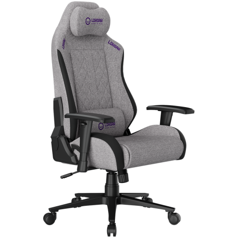LORGAR CHA41, Ergonomic Gaming Chair Advanced, premium anti-stain fabric, Grey [13]
