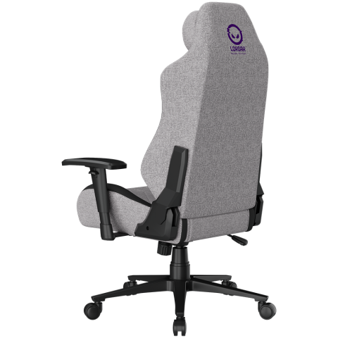 LORGAR CHA41, Ergonomic Gaming Chair Advanced, premium anti-stain fabric, Grey [5]