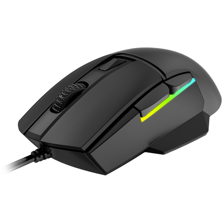 LORGAR Jetter 357, gaming mouse, Optical Gaming Mouse with 6 programmable buttons, Pixart ATG4090 sensor, DPI can be up to 8000, 30 million times key life, 1.8m PVC USB cable, Matt UV coating and RGB  [3]