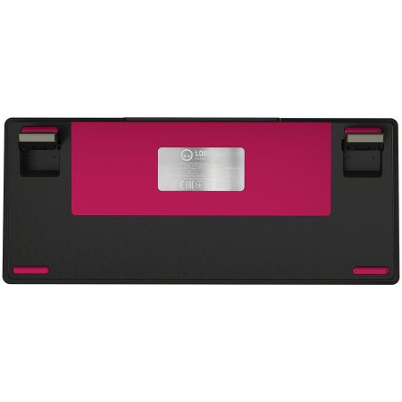 LORGAR KBP7075W, Wireless 75% Mechanical Gaming Keyboard Pro, Black/red, EN layout [7]